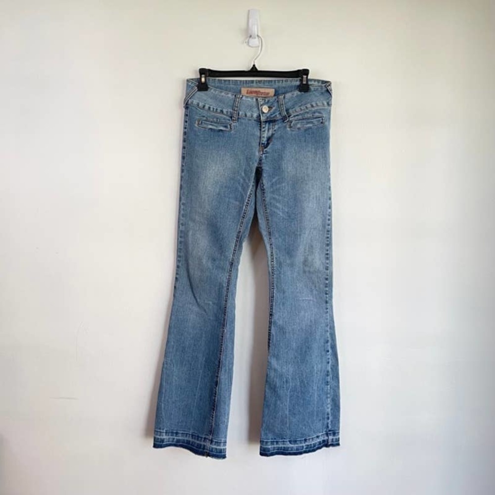 Lazer Low Rise Boot Cut Y2k Jeans Vintage